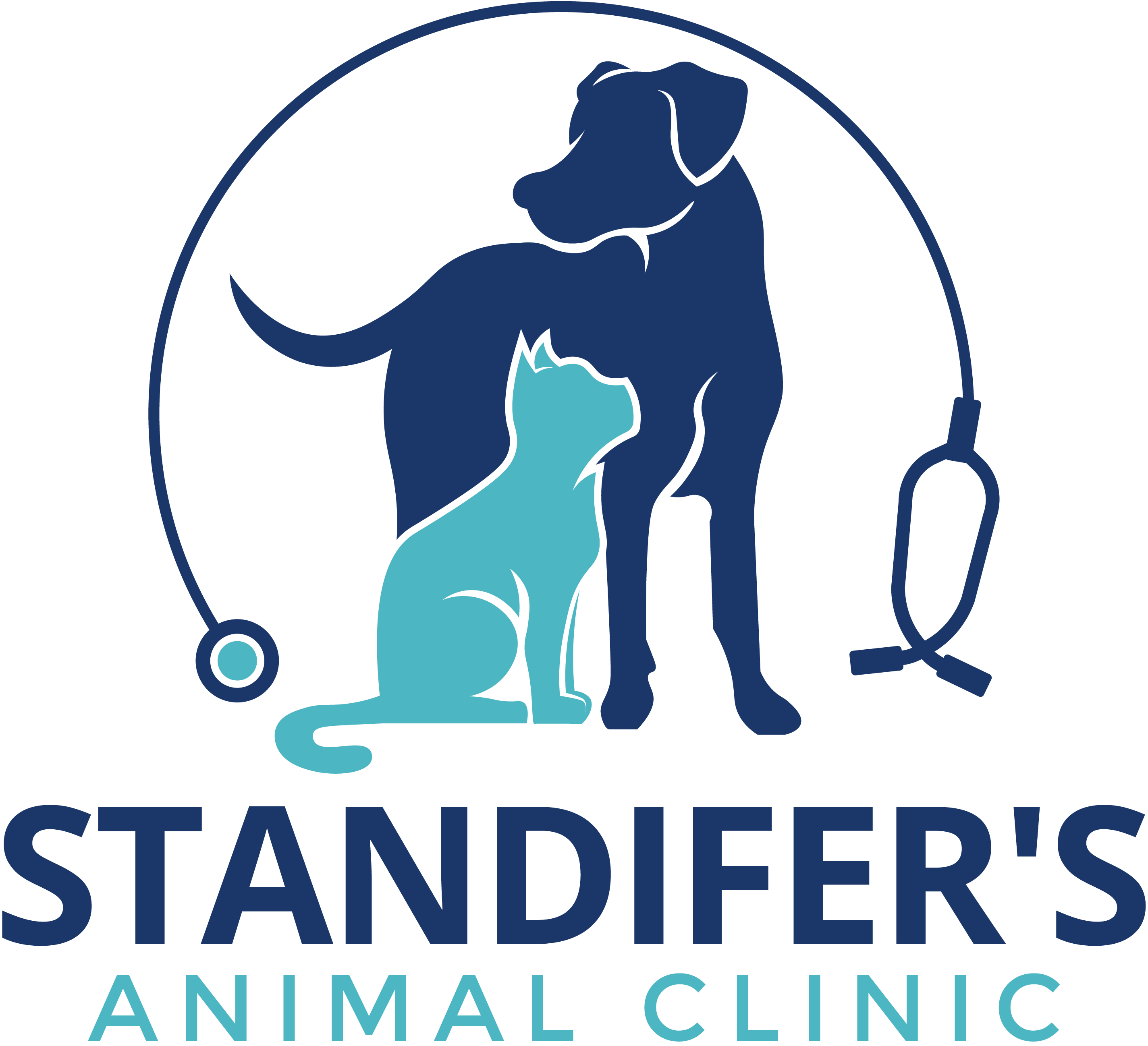 Standifer's Animal Clinic header logo